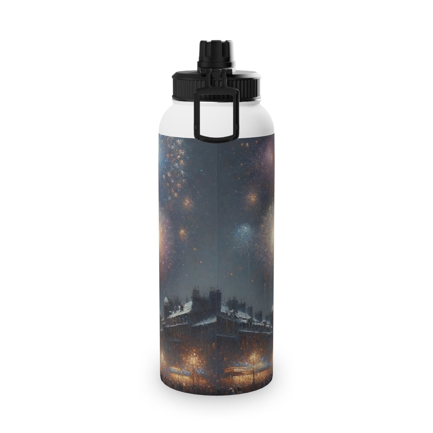 "Manet's Midnight Marvels" - Sports Water Bottle