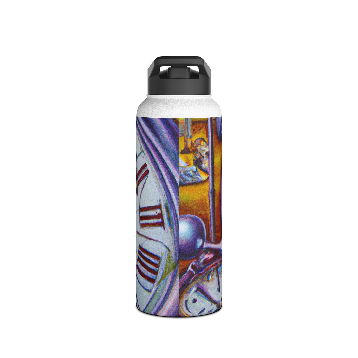 "Chrono Illusionist's Liquid Riddle" - Water Bottle