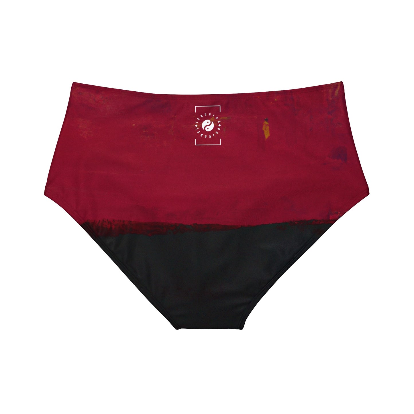 Nocturnal Vermillion - High Waisted Bikini Bottom