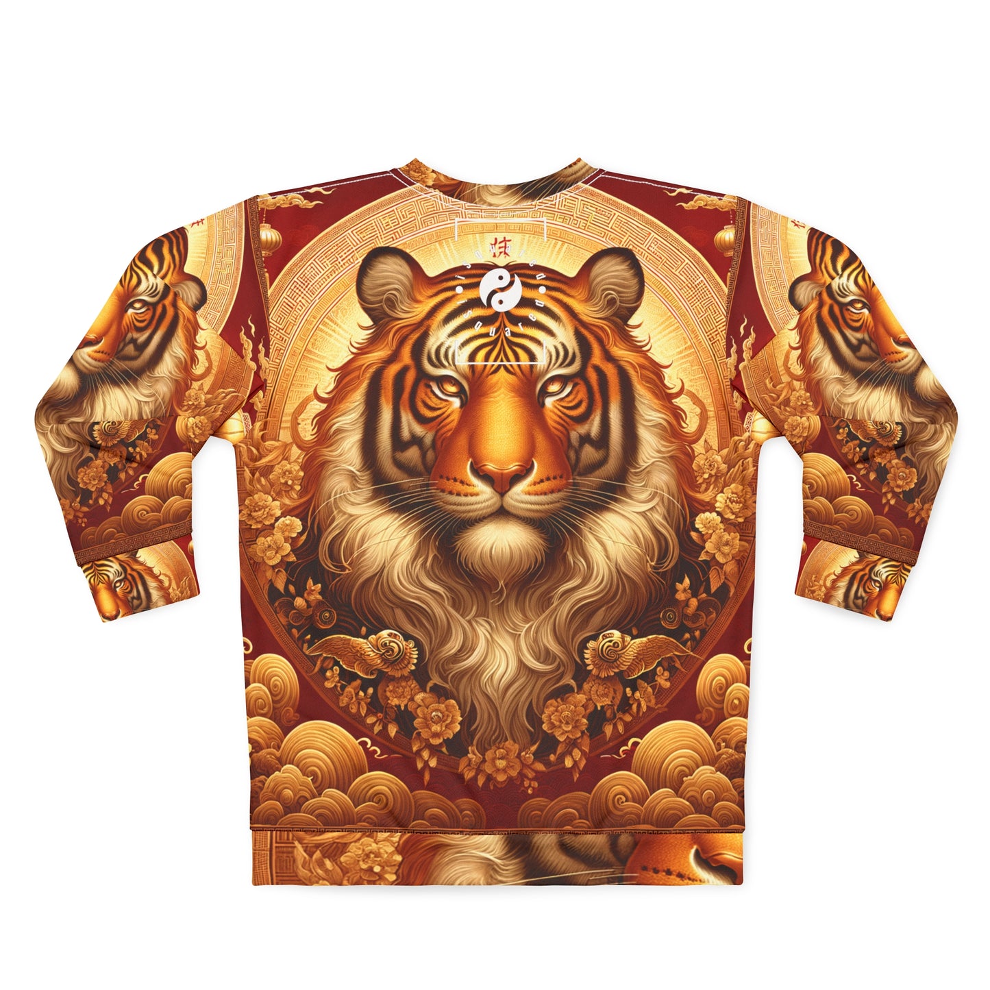 "Golden Majesty: Ascension of the Lunar Tiger" - Unisex Sweatshirt