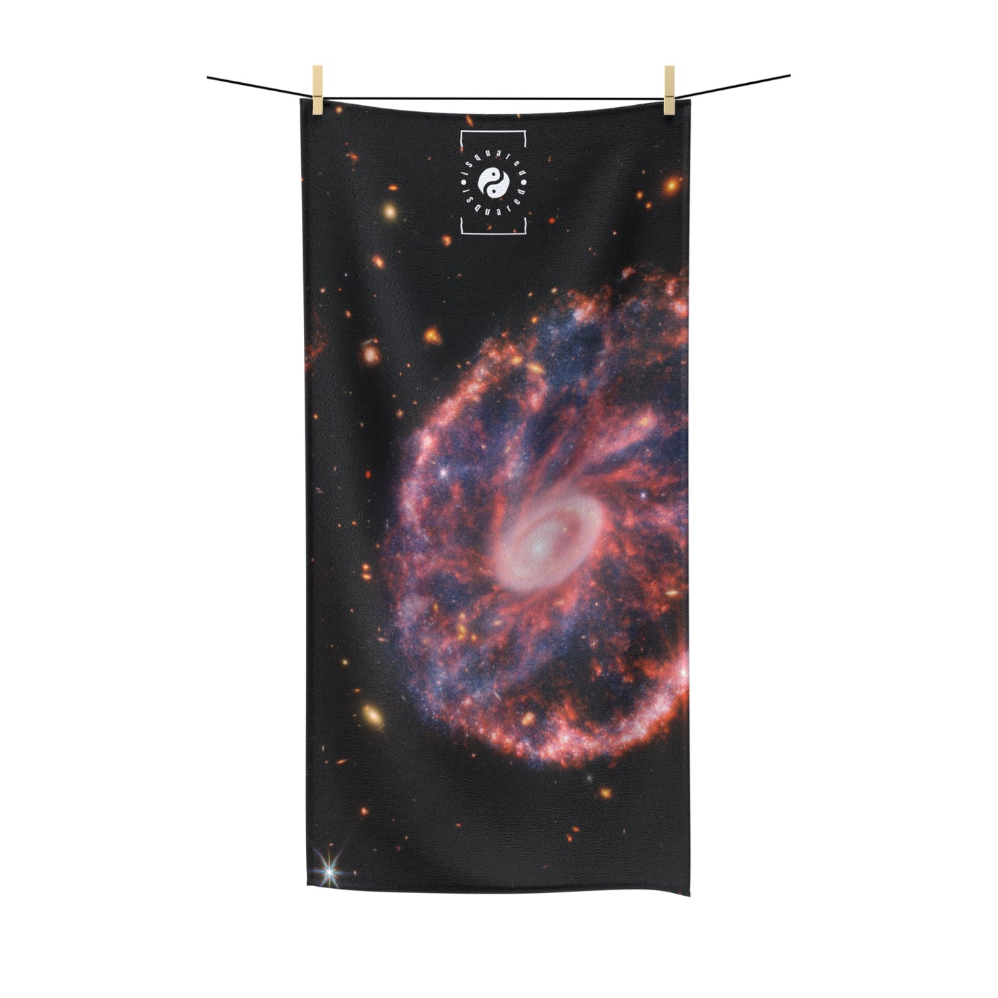 Cartwheel Galaxy (NIRCam and MIRI Composite Image) - All Purpose Yoga Towel