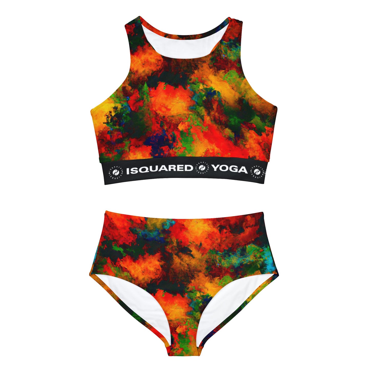 Luminous Whispers Symphony - Hot Yoga Bikini Set