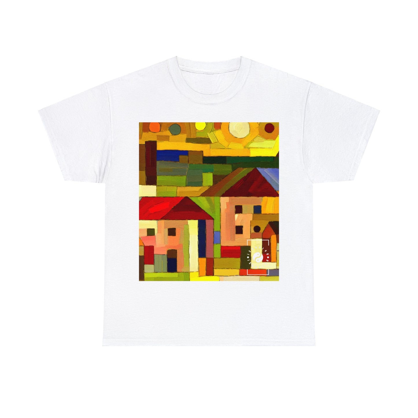 "Earthen Adobes in Hues of Hundertwasser" - Heavy T