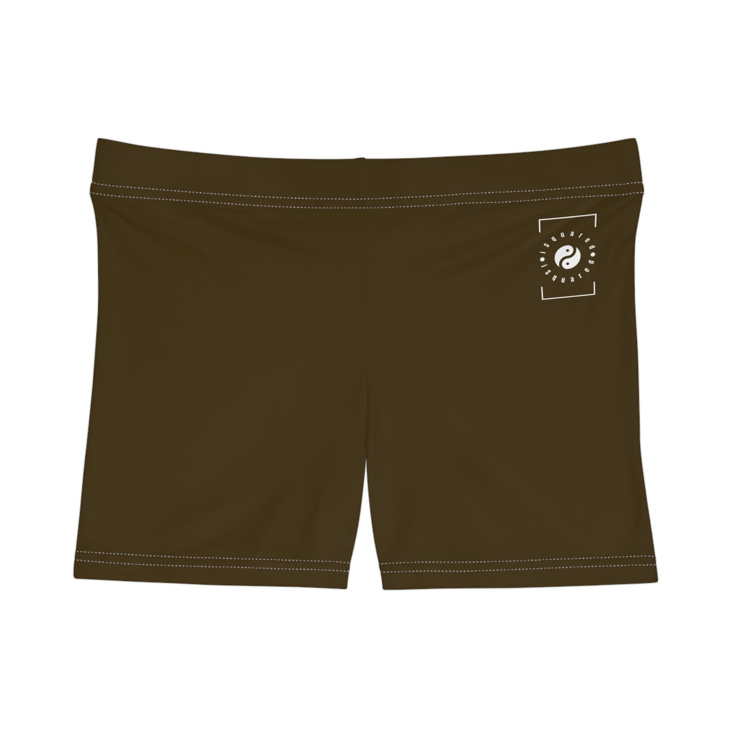 Earthy Brown - Mini Hot Yoga Short