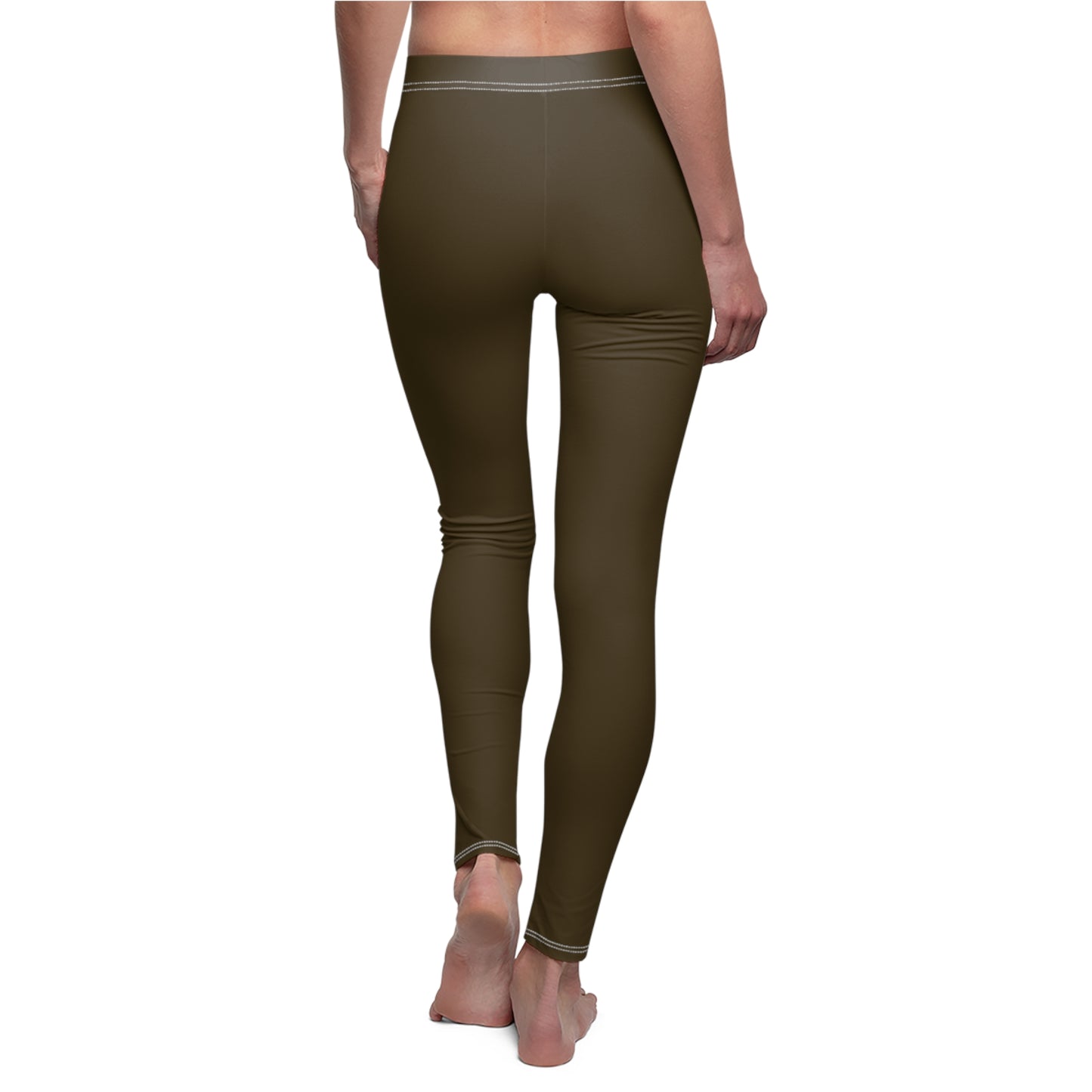 Earthy Brown - Casual Leggings