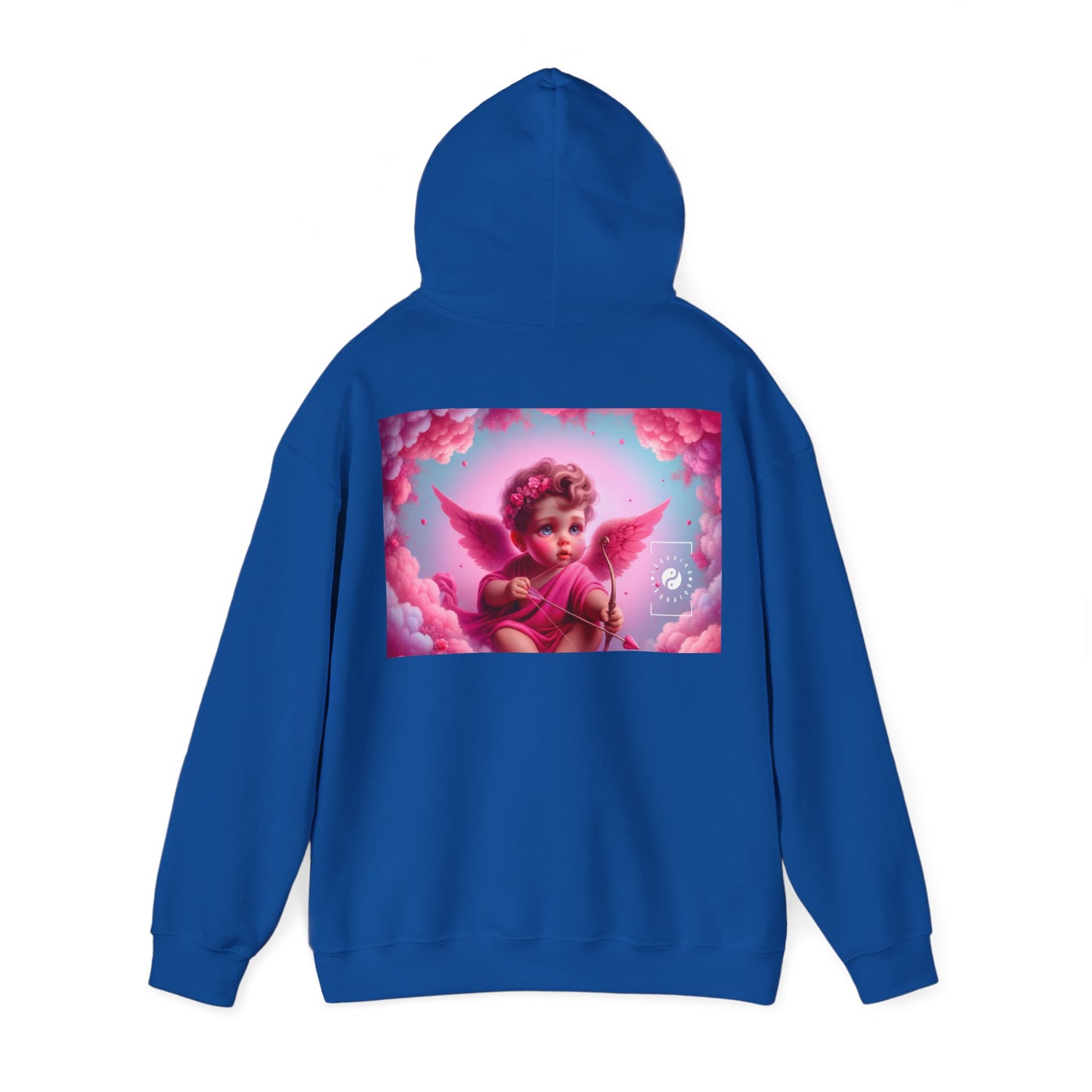 "Bold Blush: A Cupid's Love Affair" - Hoodie