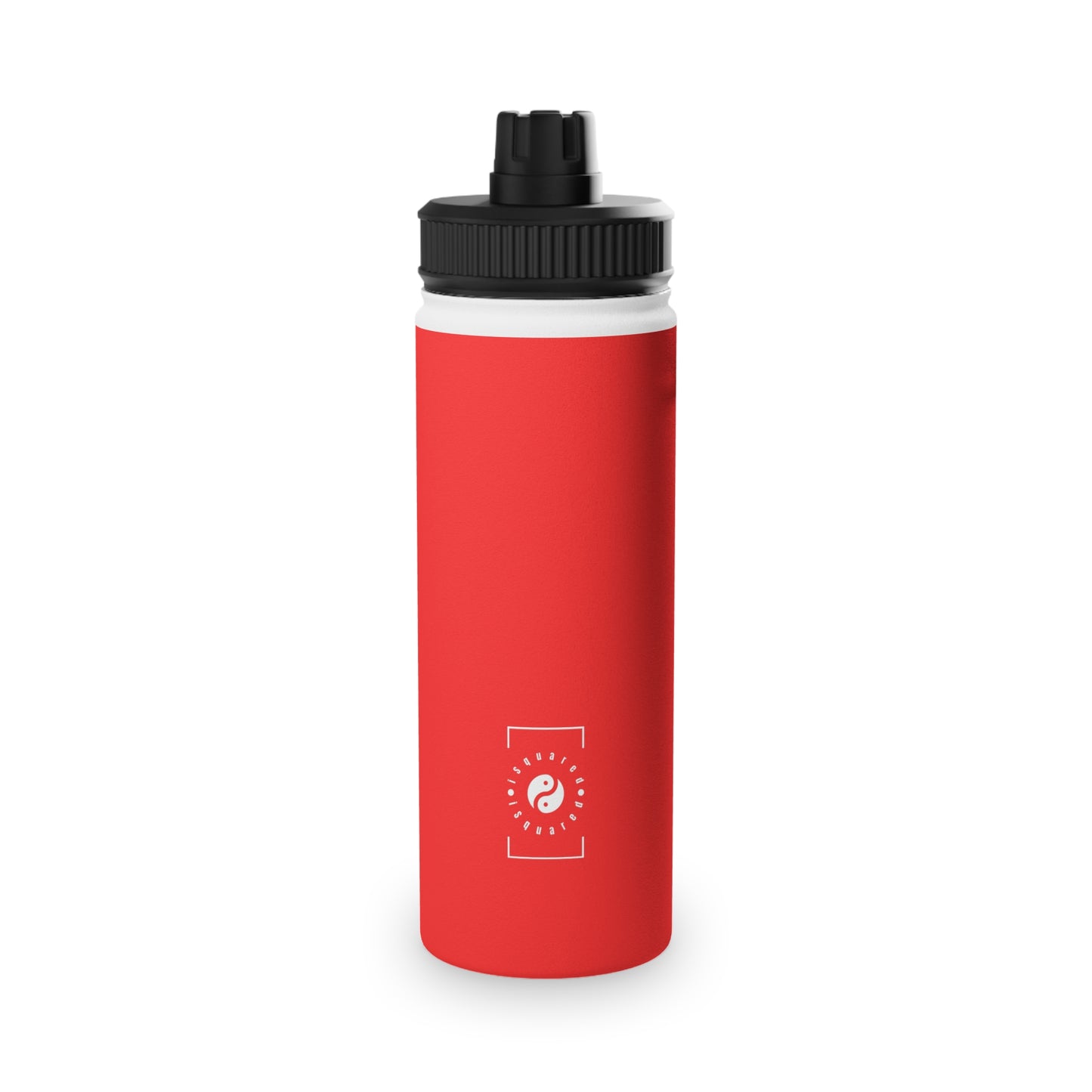 Bright Red FF3131 - Sports Water Bottle