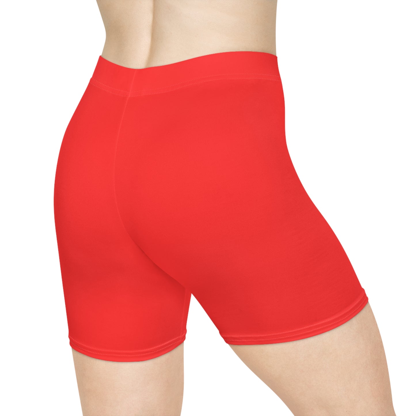 Bright Red FF3131 - Hot Yoga Short