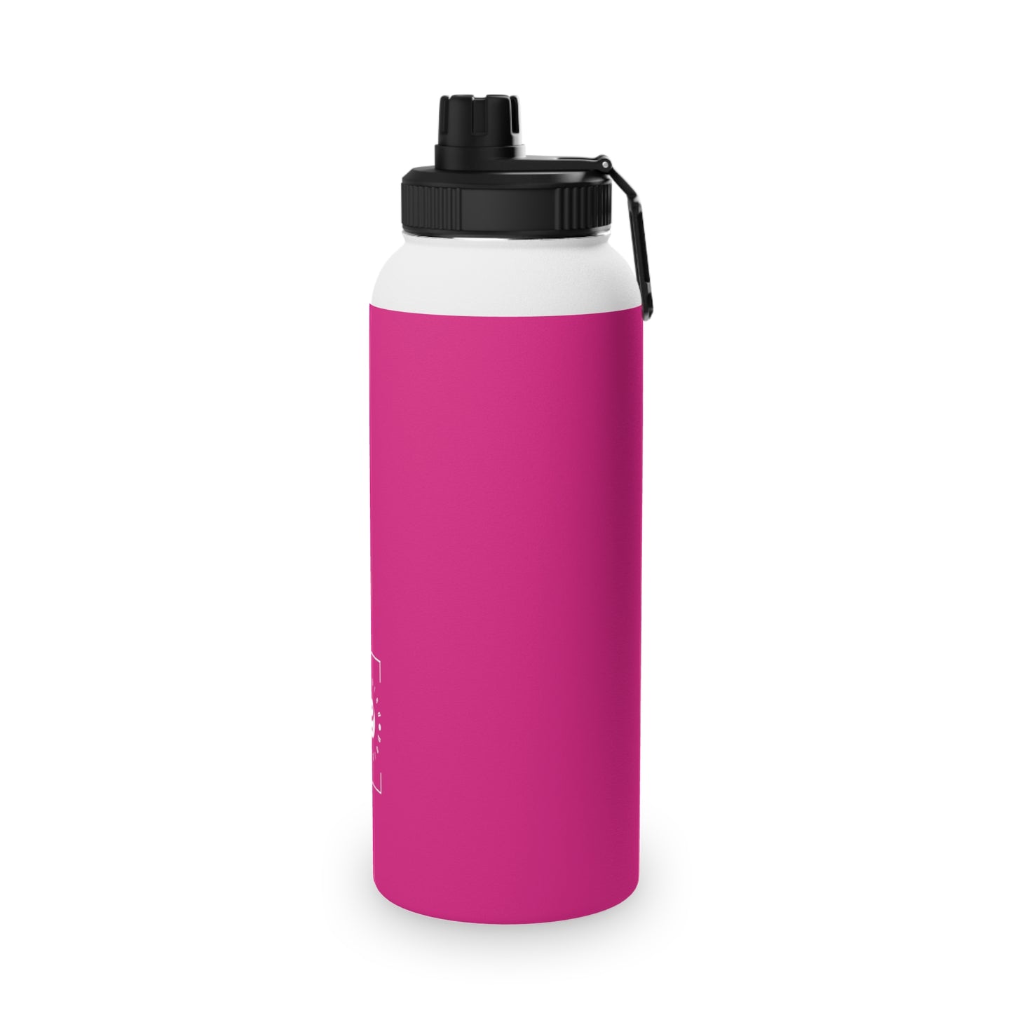 #E0218A Pink - Sports Water Bottle