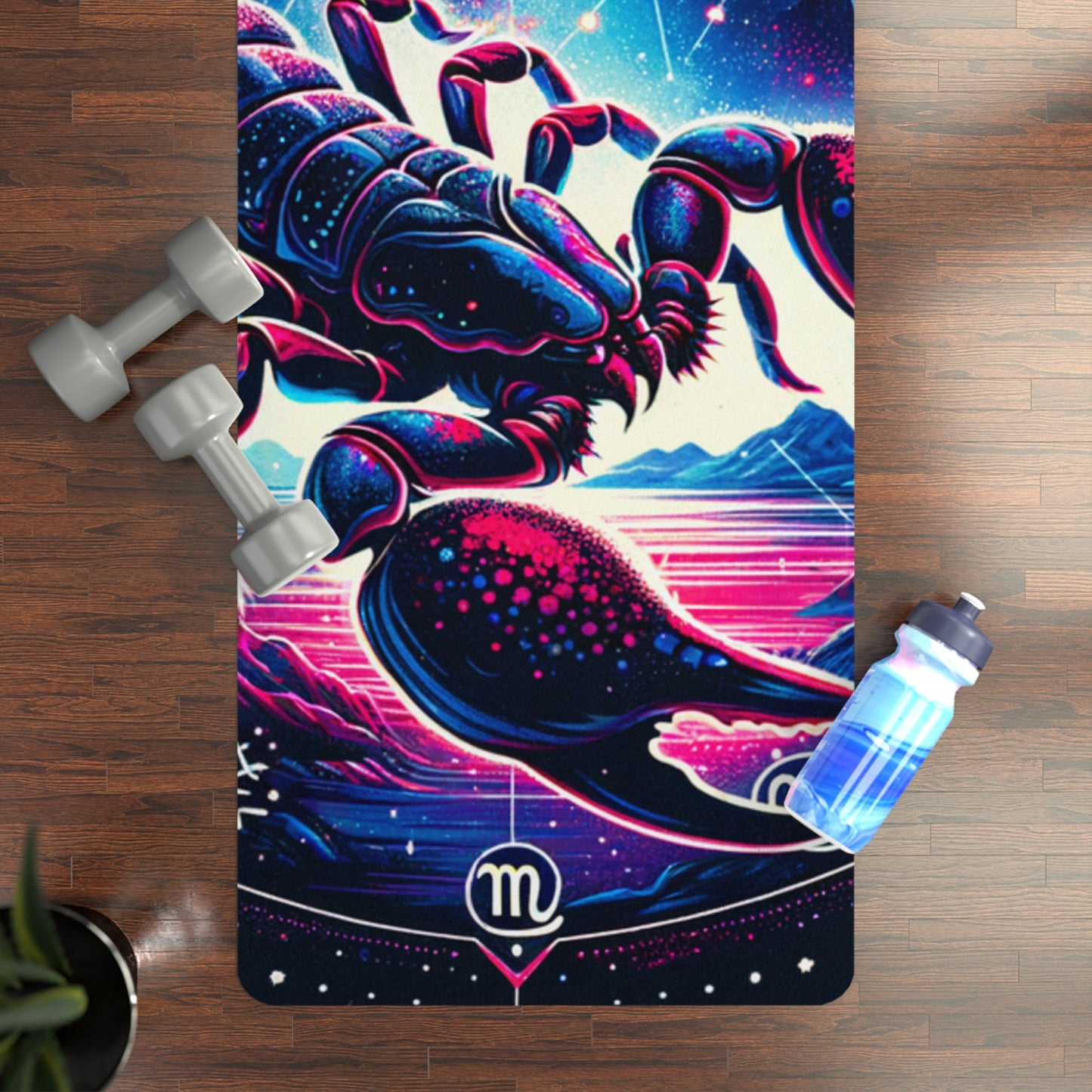 Crimson Scorpio - Yoga Mat