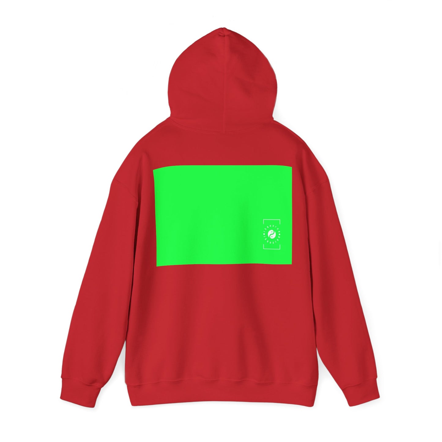 #0FFF50 Vert fluo - Sweat à capuche