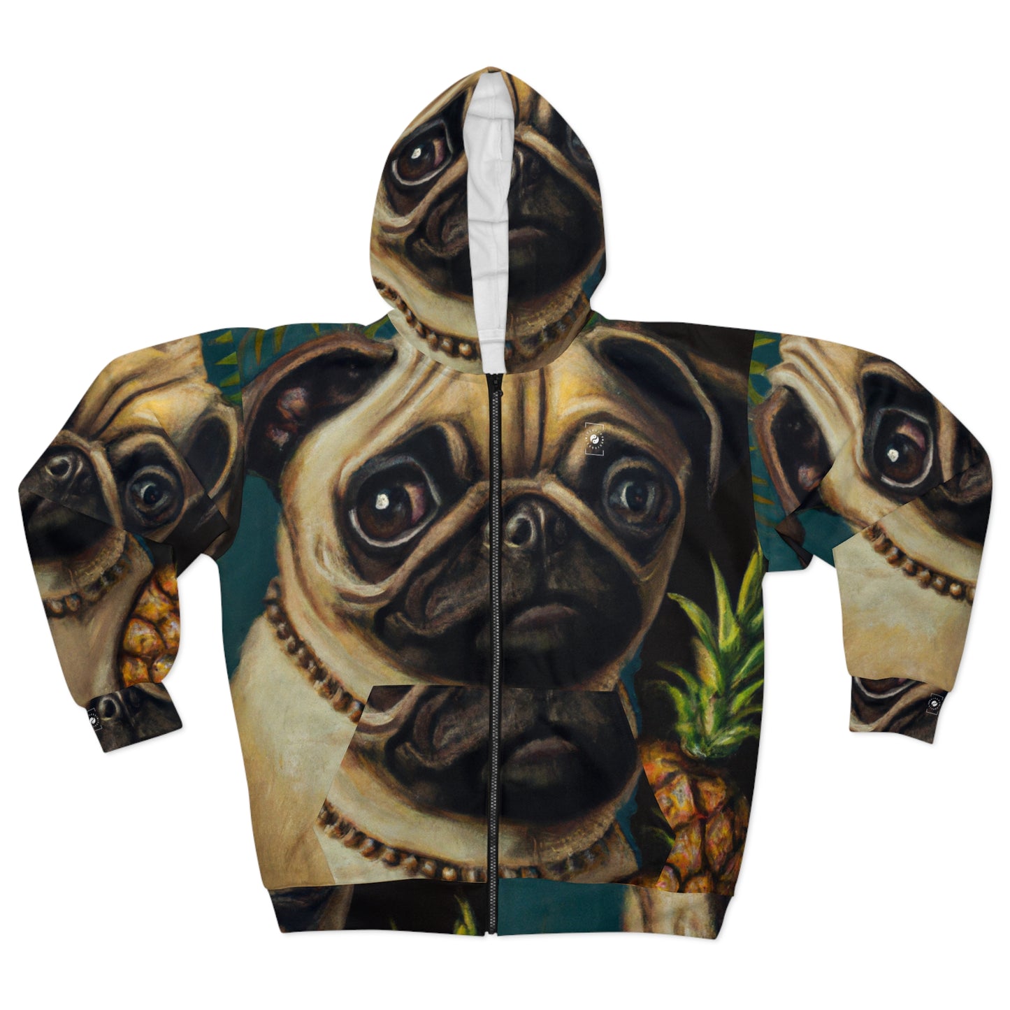 Chunky Pineapple - Zip Hoodie