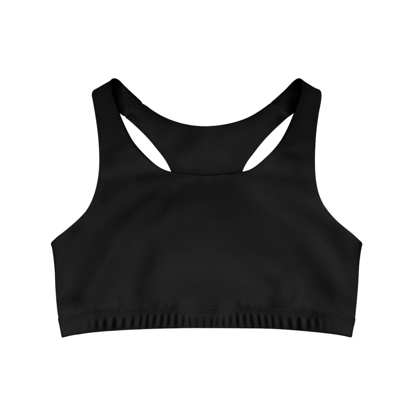 Pure Black - Soutien-gorge de sport sans couture