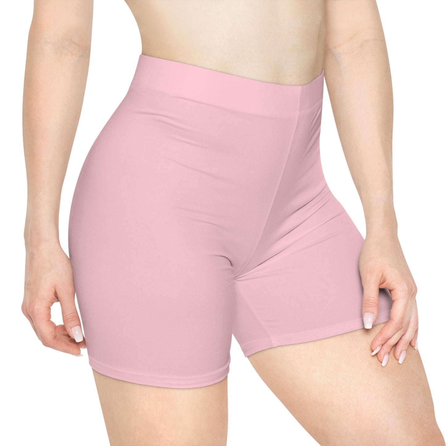 FFCCD4 Light Pink - Hot Yoga Short