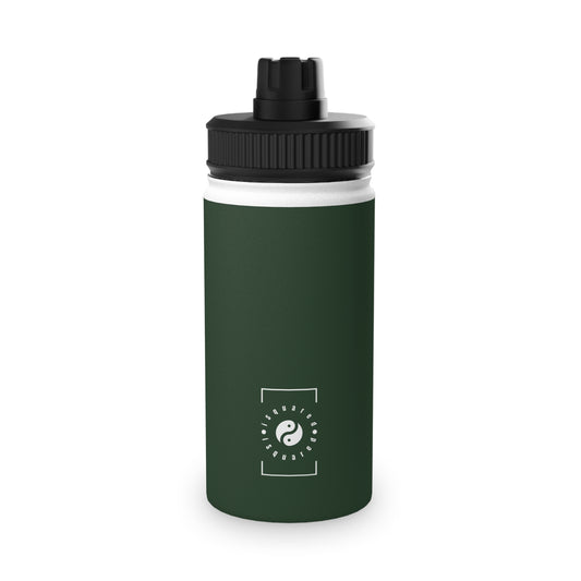 #153B1C Forest Green - Sports Water Bottle