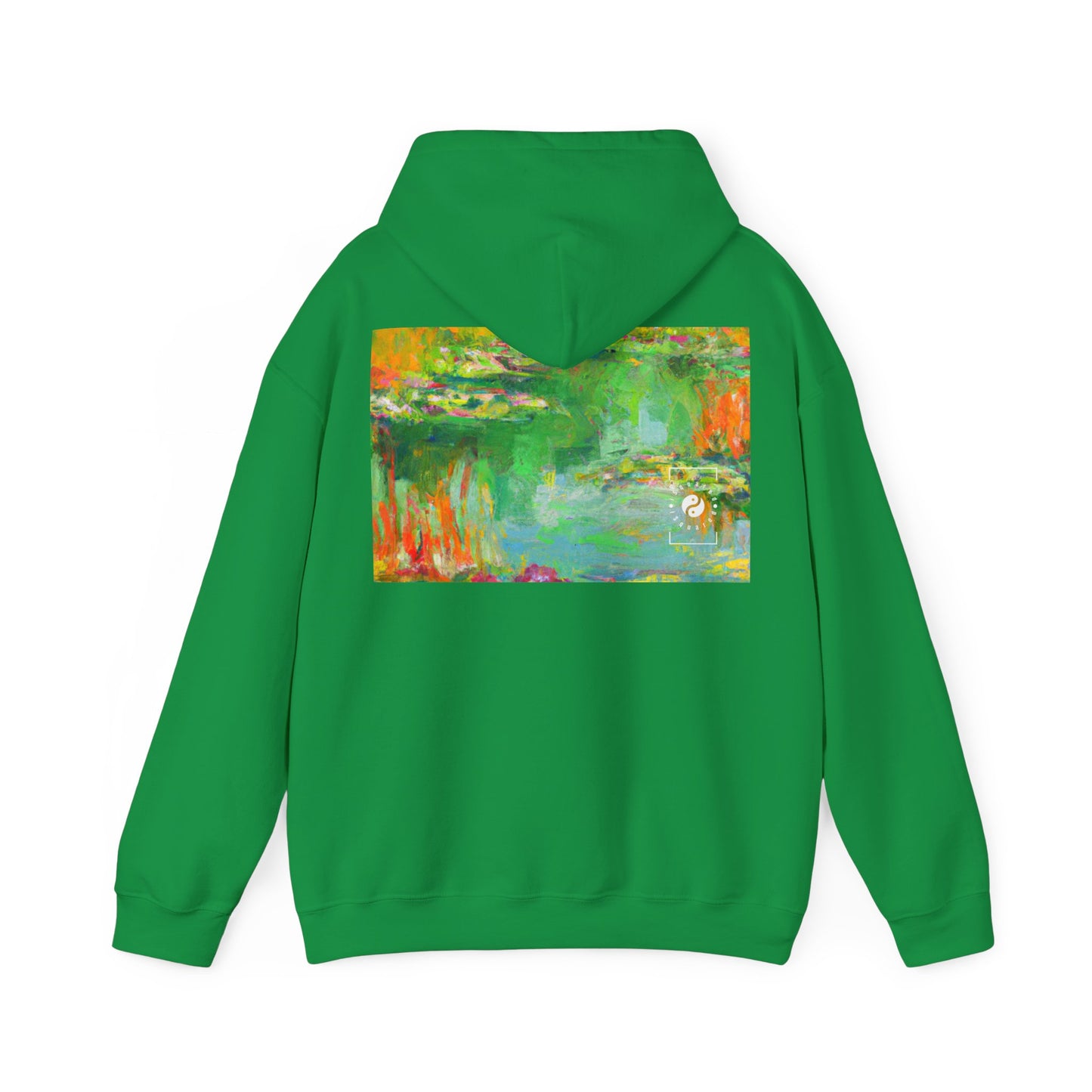 "Lily Aquarelle: Dusk Reflections" - Hoodie