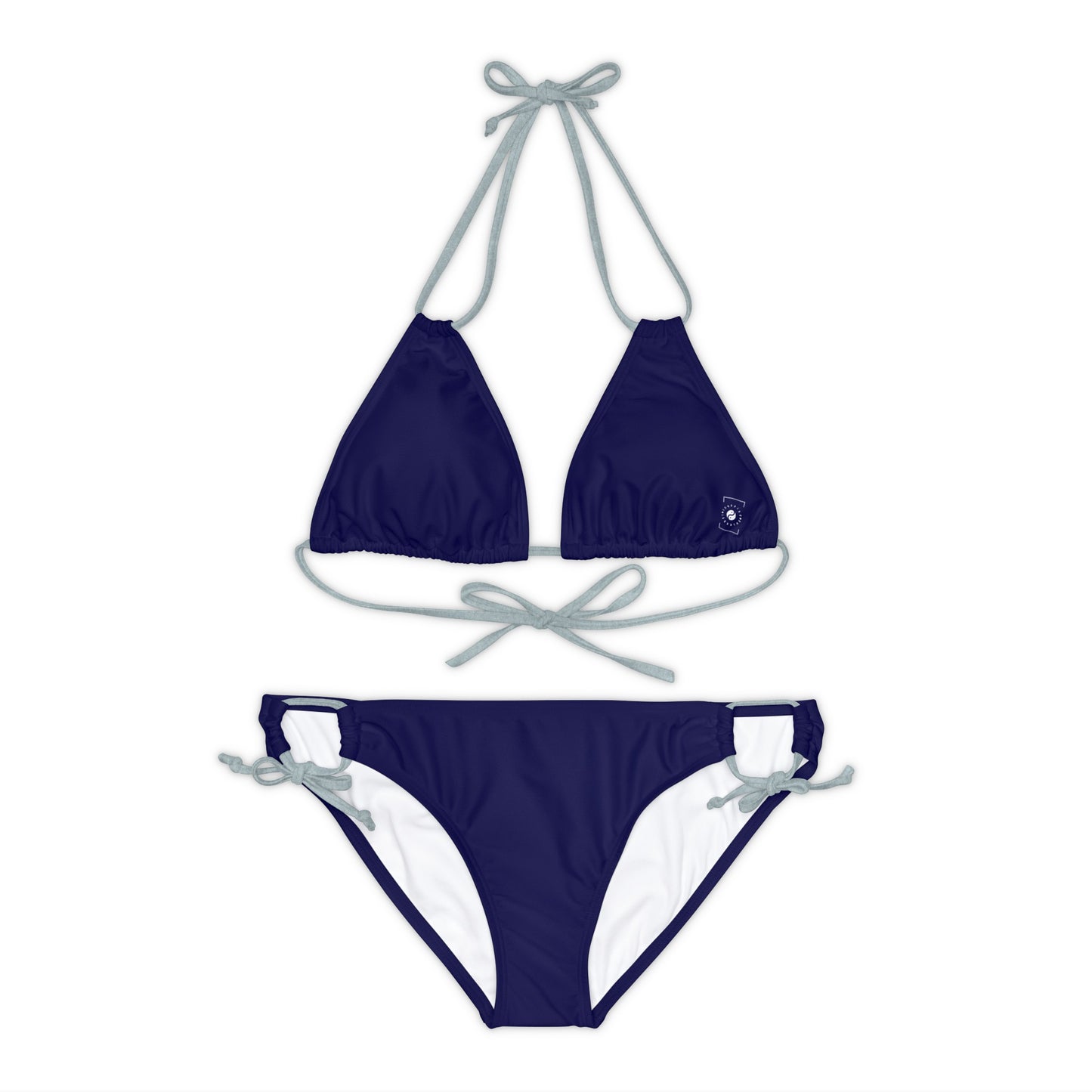 Royal Blue - Lace-up Bikini Set