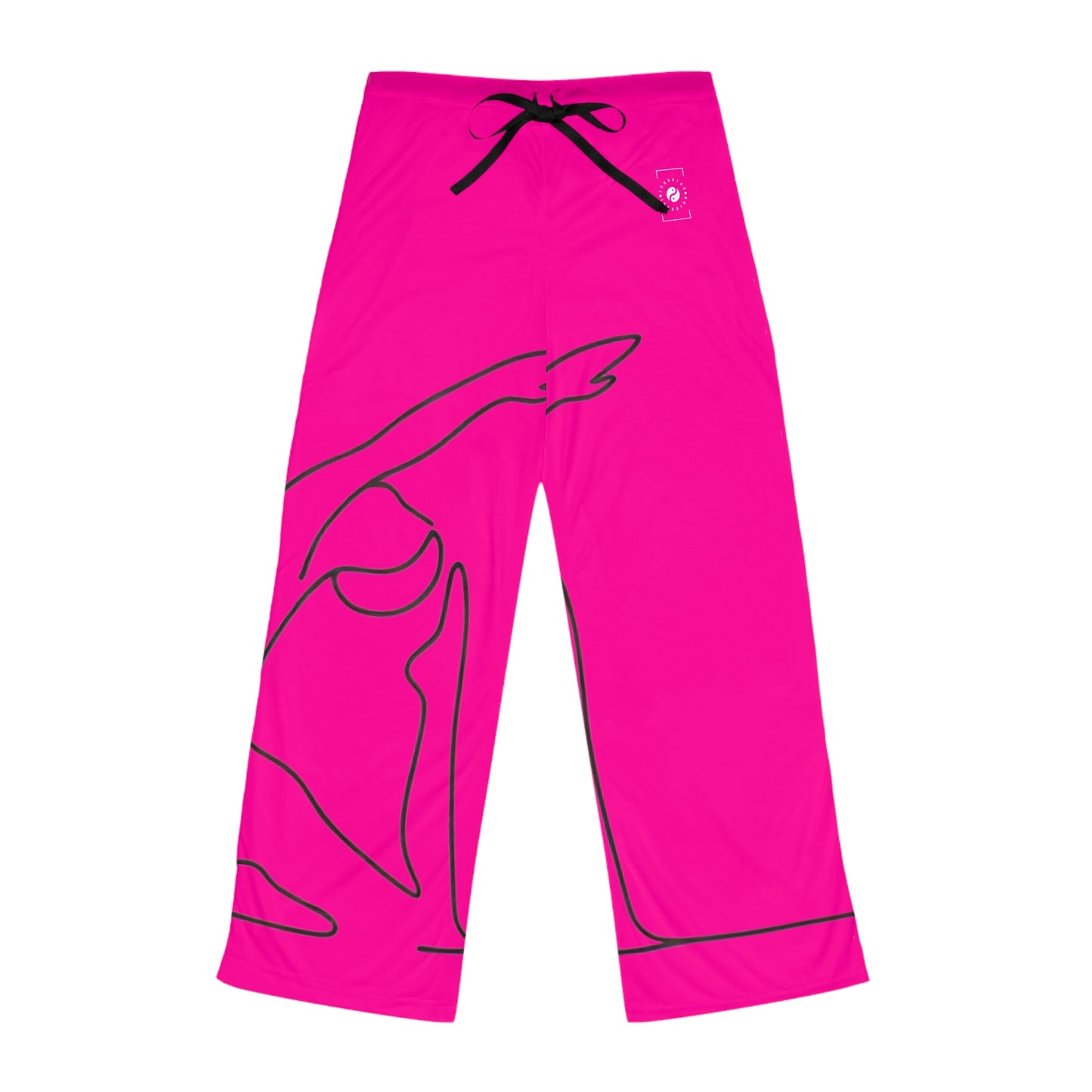 Line Art Pigeon Pose - Women lounge pants