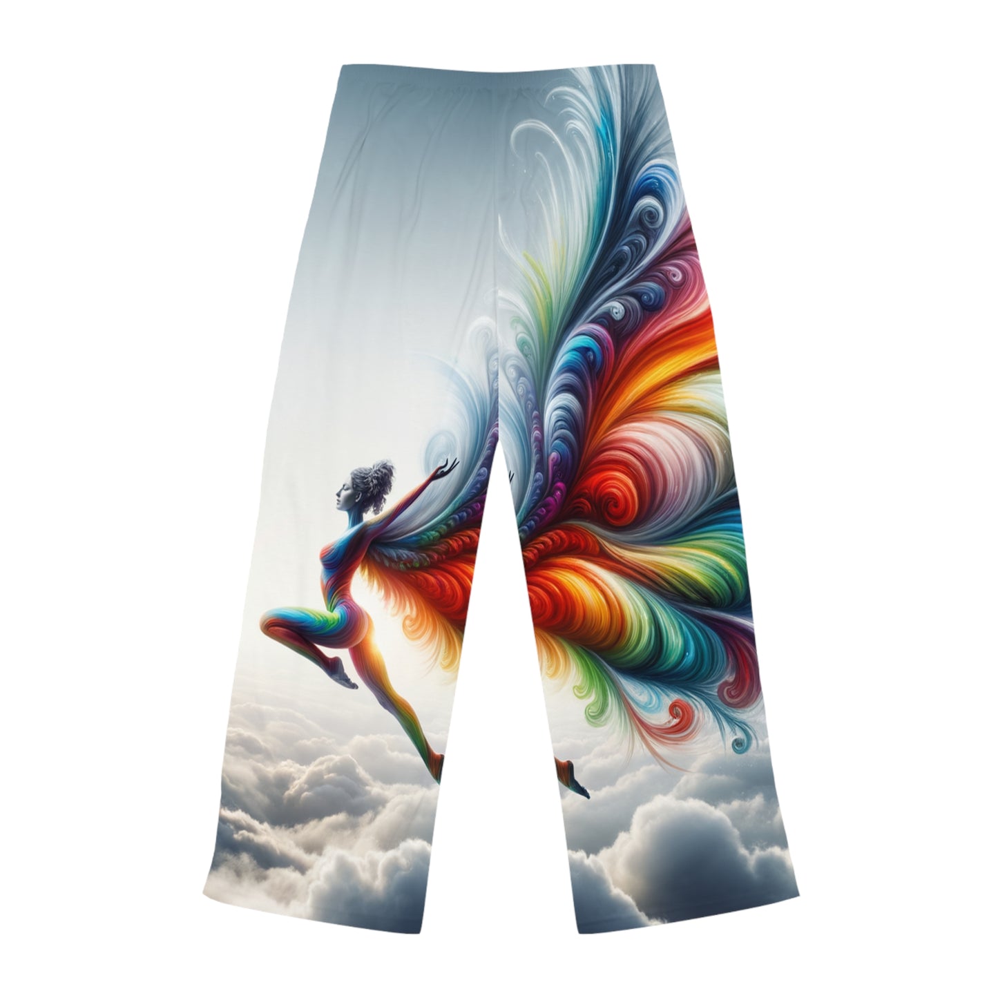 "Yogini's Rainbow Flight" - Women lounge pants