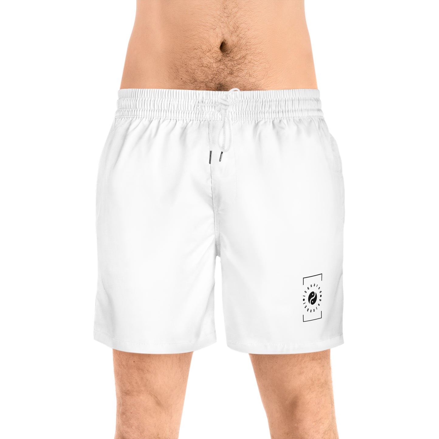 Angel White - Swim Shorts (Solid Color) for Men