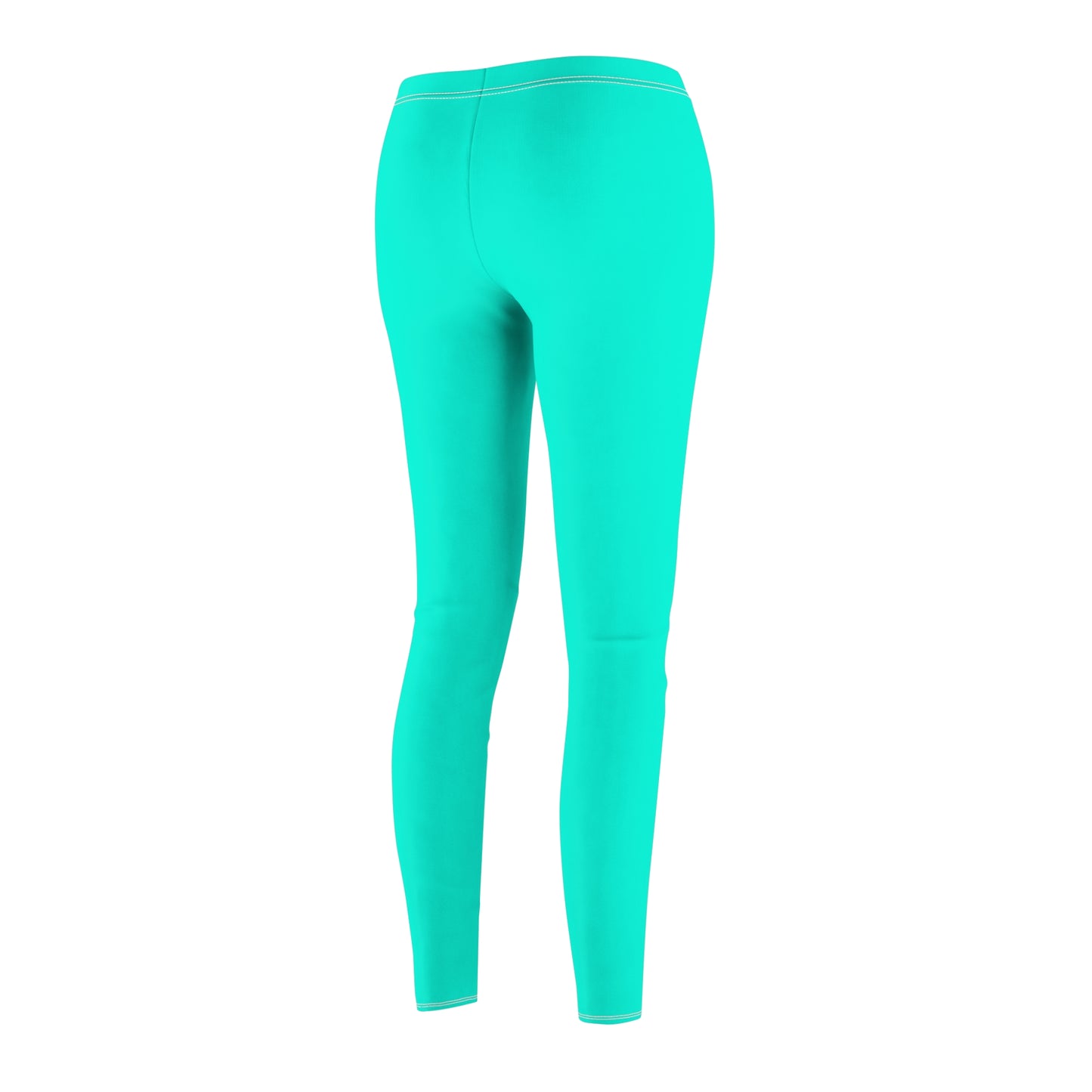 Neon Teal #11ffe3 - Casual Leggings