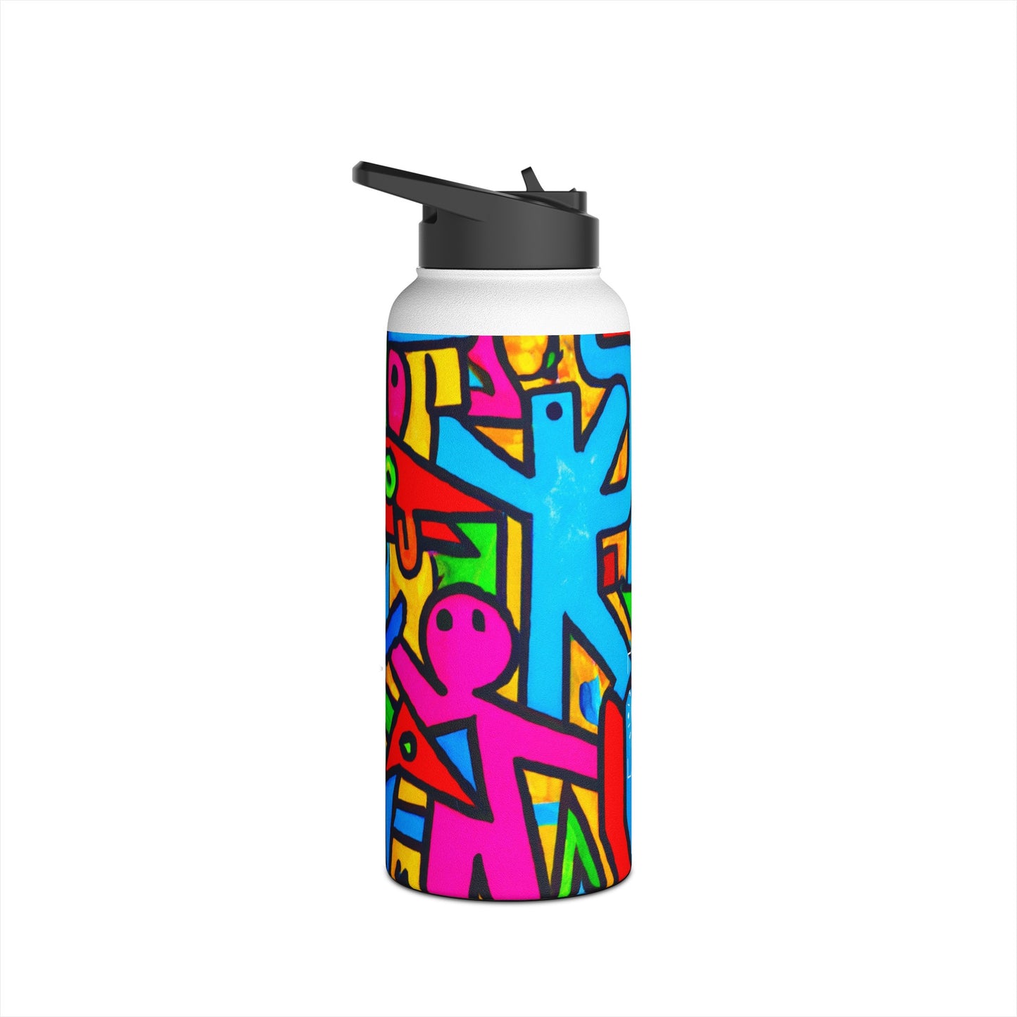 symbols of happiness - Water Bottle