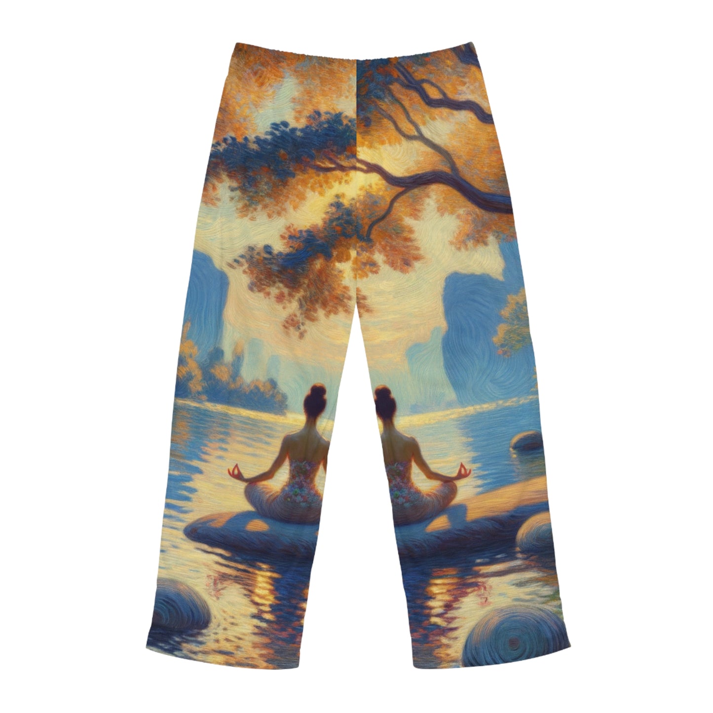 "Zen Blossom Alignment" - men's Lounge Pants