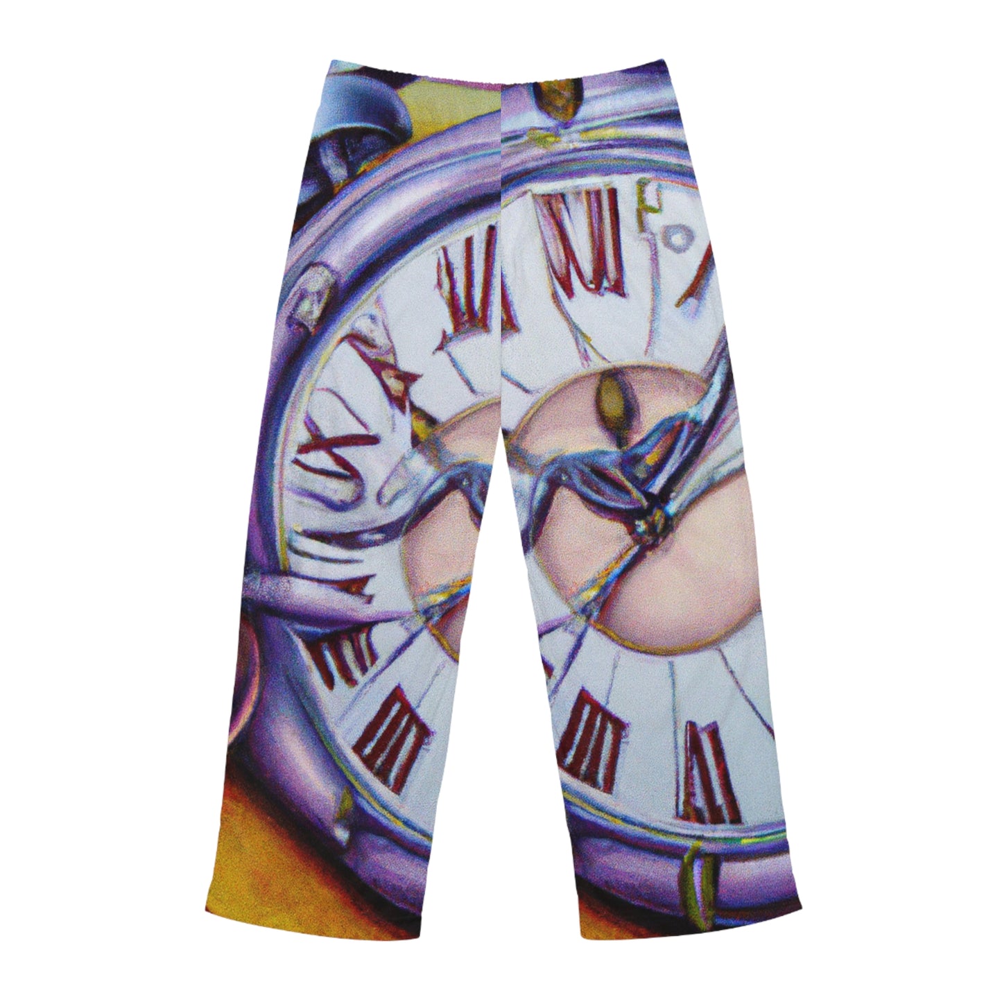 "Chrono Illusionist's Liquid Riddle" - men's Lounge Pants