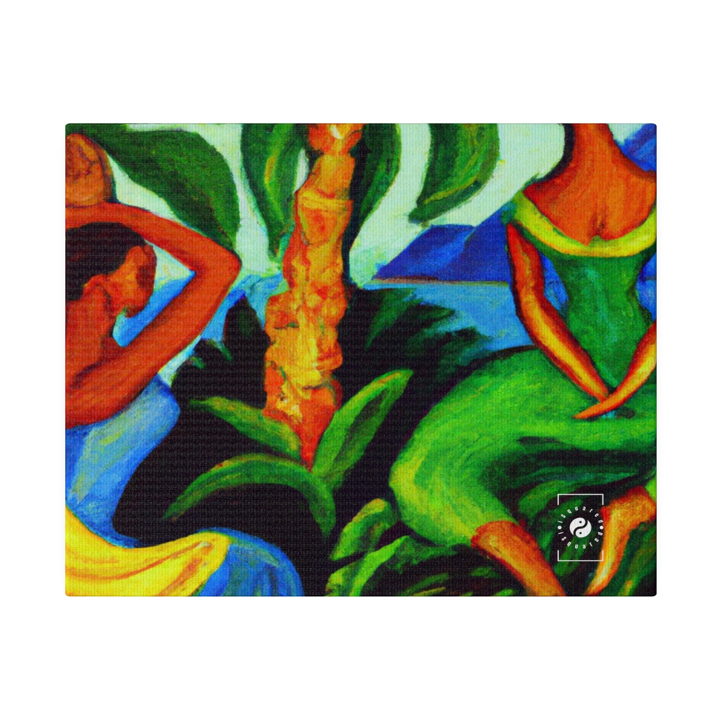 "Tropical Sutra Vivarium" - Art Print Canvas