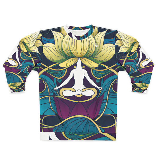 "Lotus Serenity Dance" - Unisex Sweatshirt