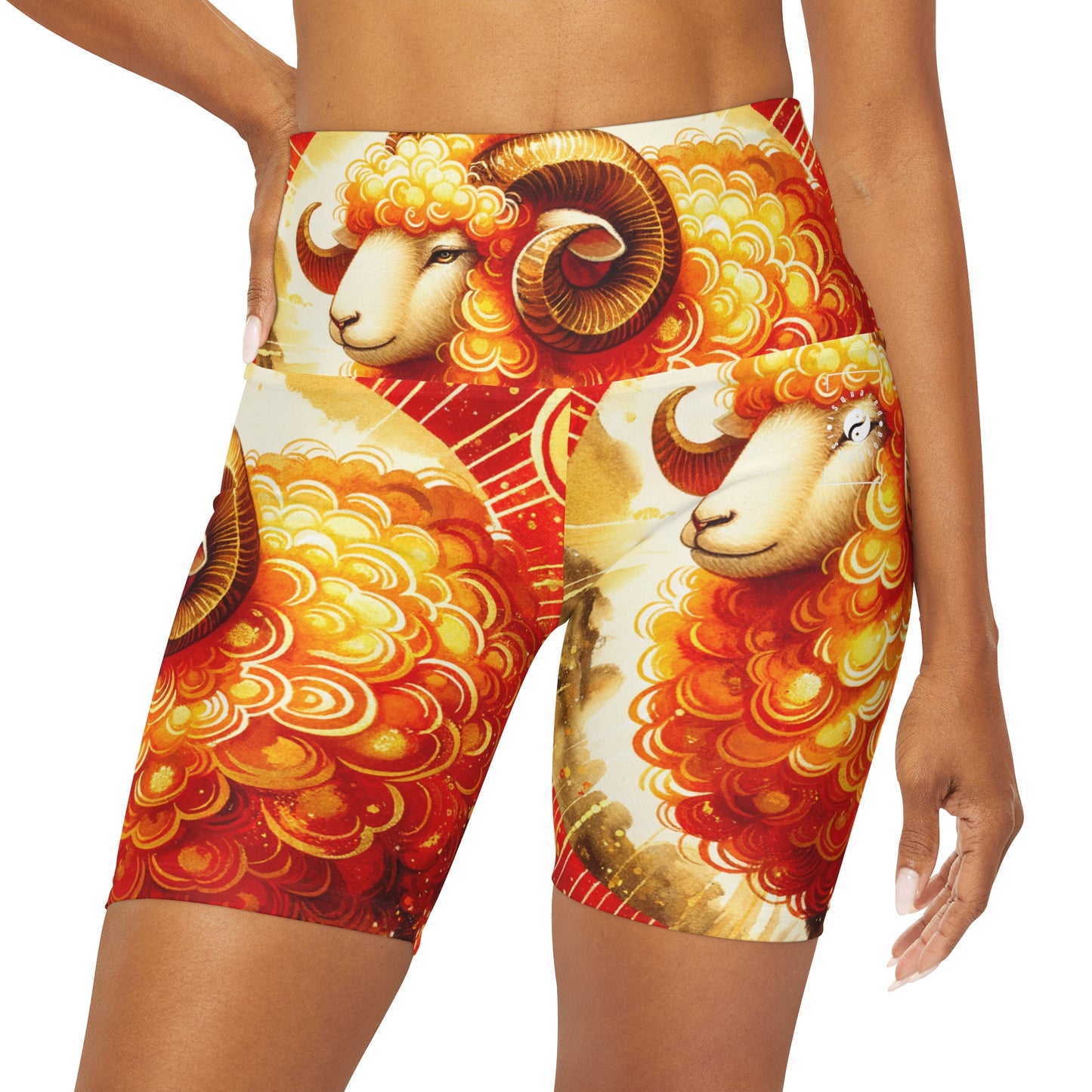 "Auspicious Gold of Divine Ewe: A Lunar New Year Revelry" - shorts