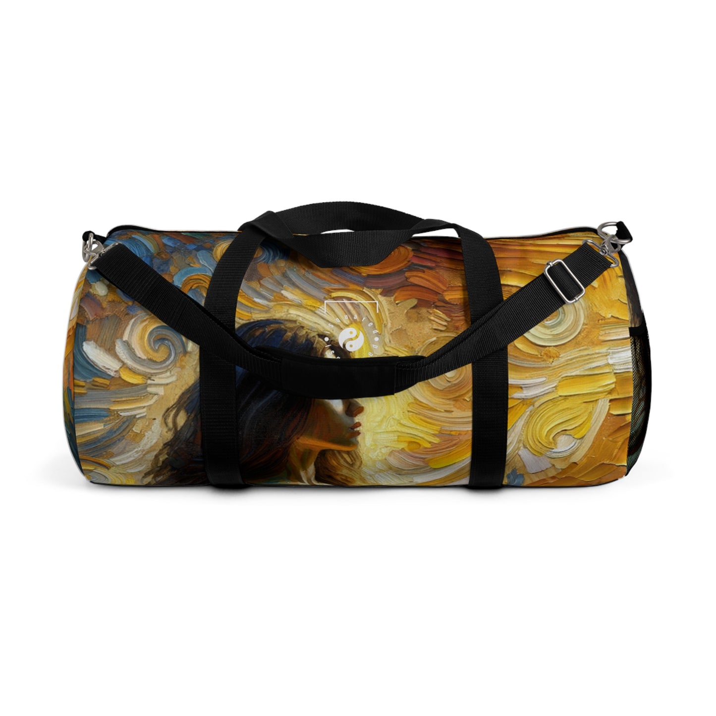 "Golden Warrior: A Tranquil Harmony" - Duffle Bag