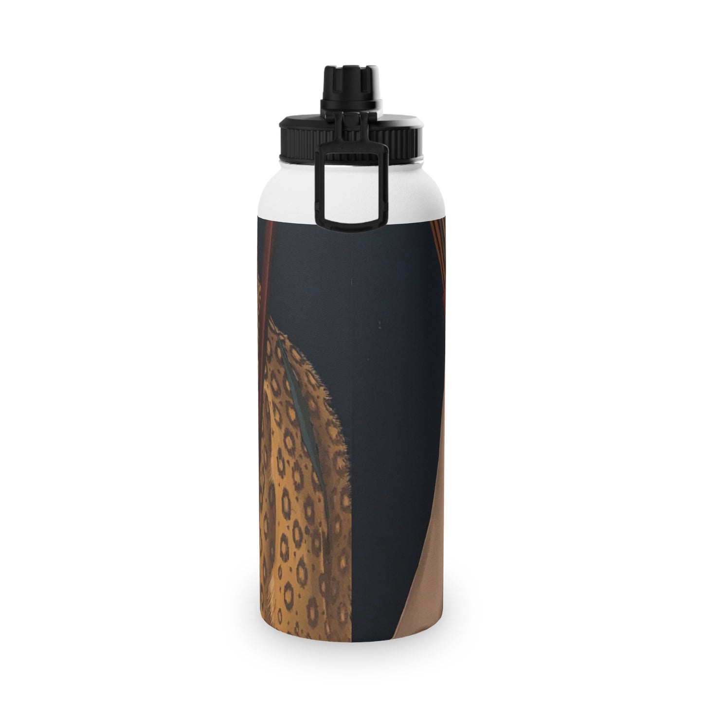 "La chaseresse - Felix Labisse" - Sports Water Bottle