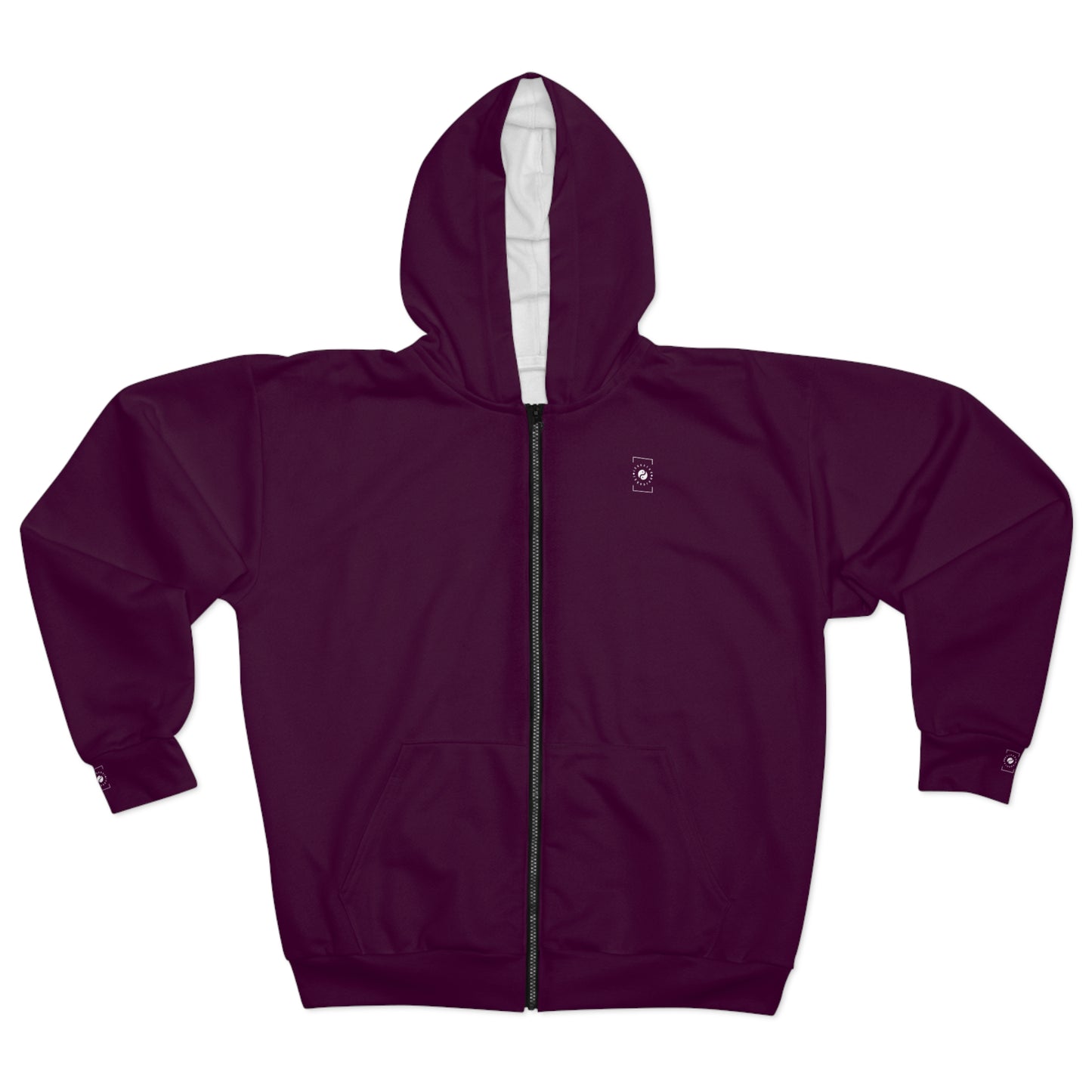 Deep Burgundy - Zip Hoodie