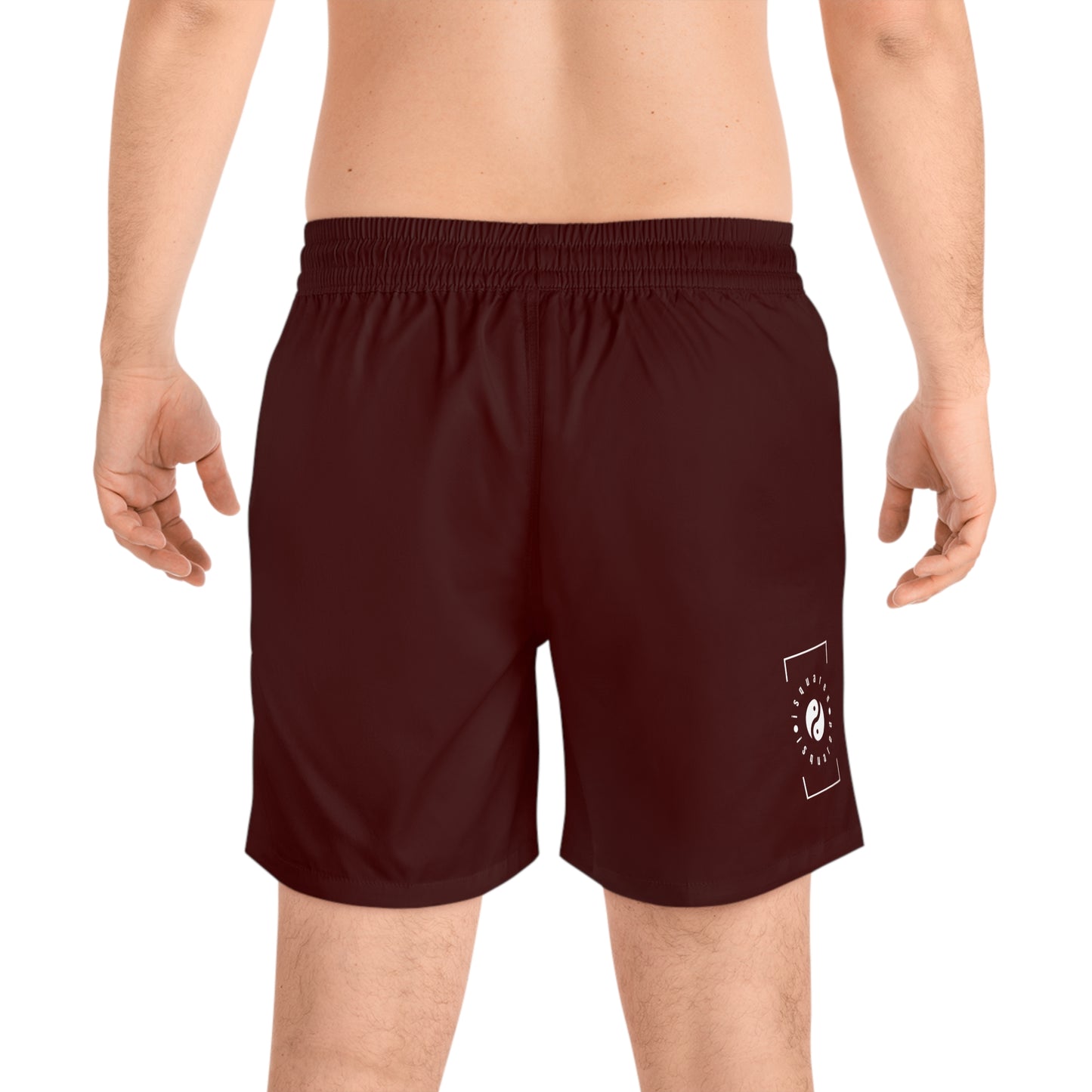 Lipstick Red - Swim Shorts (Solid Color) for Men