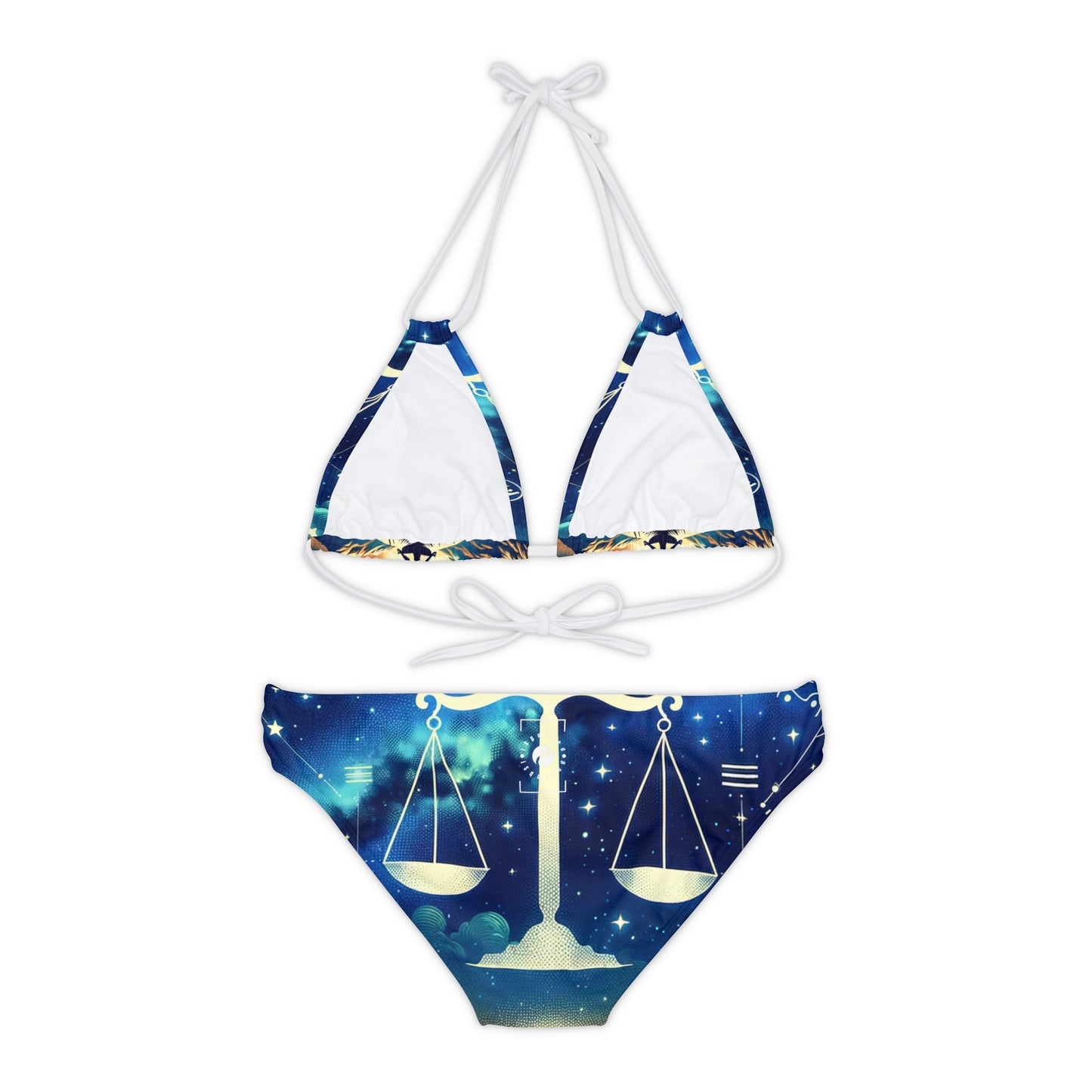 Celestial Libra - Lace-up Bikini Set