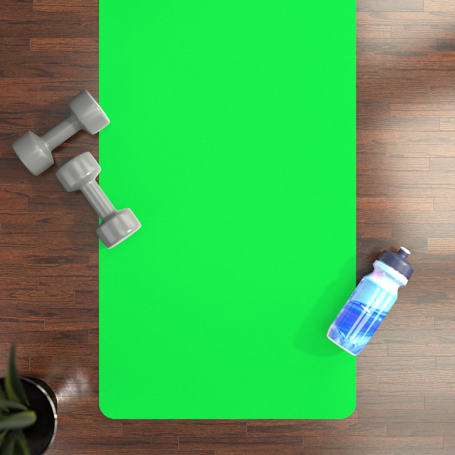 #0FFF50 Neon Green - Yoga Mat