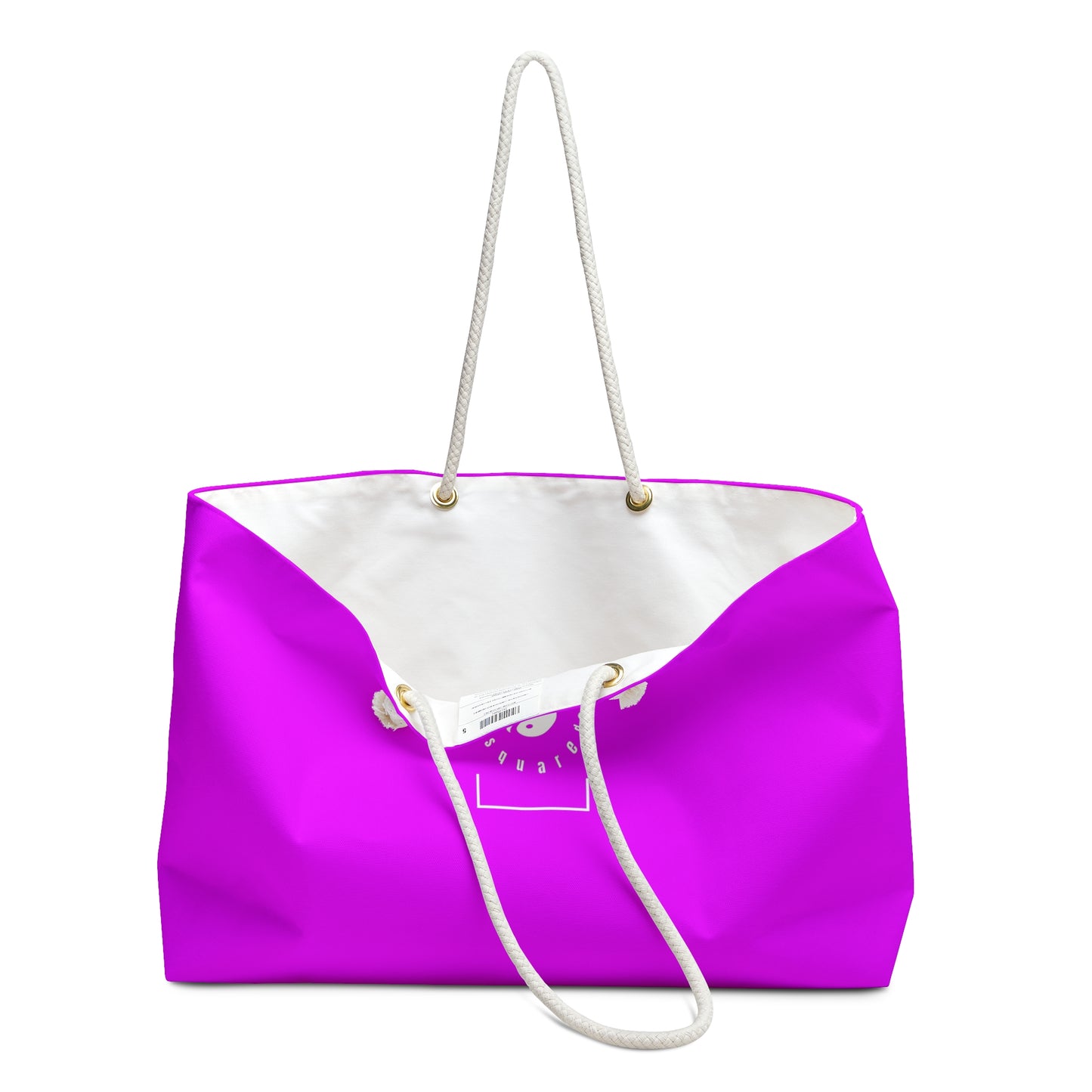 #f000ff Neon Purple - Casual Yoga Bag