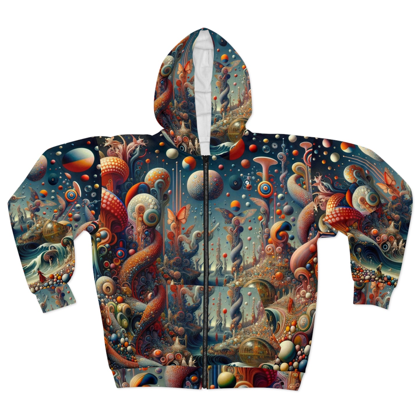 Kaleidoscopic Eden - Zip Hoodie