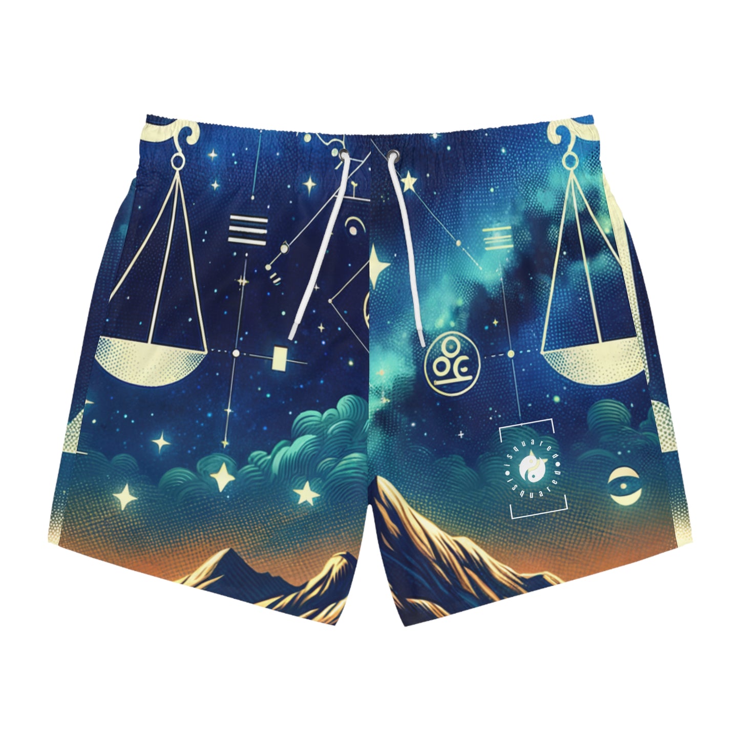 Celestial Libra - Swim Trunks for Men