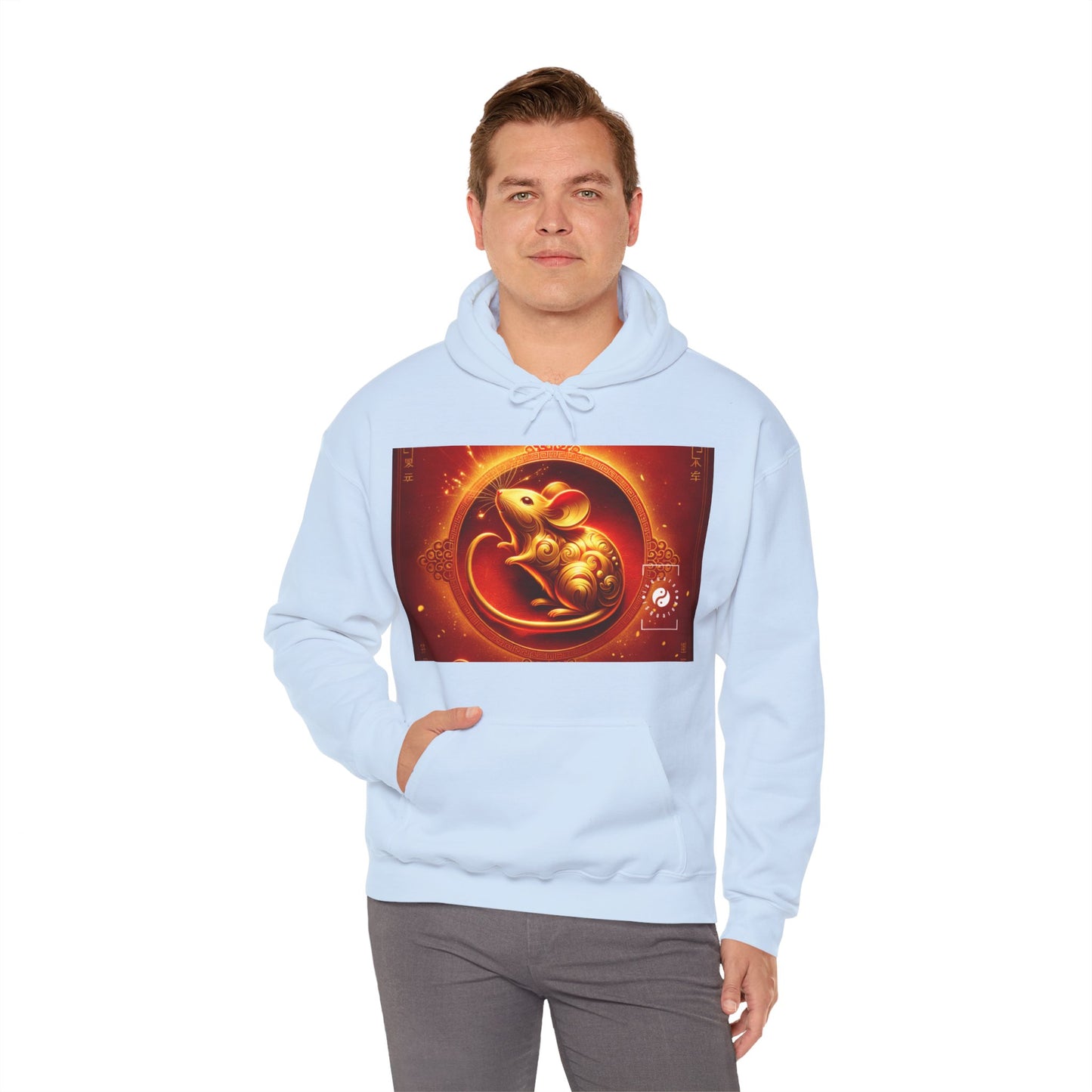 "Golden Emissary: A Lunar New Year's Tribute" - Hoodie