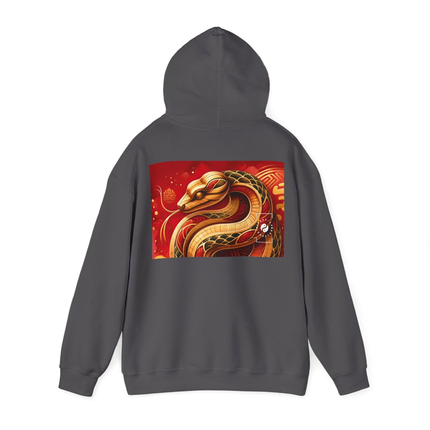 "Crimson Serenity : Le Serpent d'Or" - Sweat à capuche