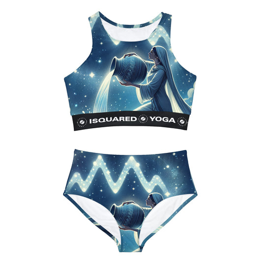 Aquarius Flow - Hot Yoga Bikini Set
