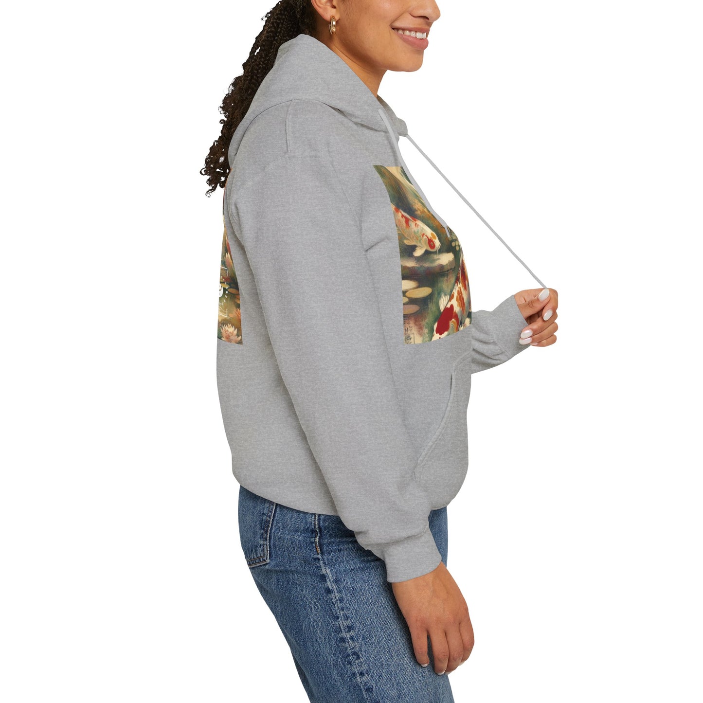 Koi Lily Pond - Hoodie