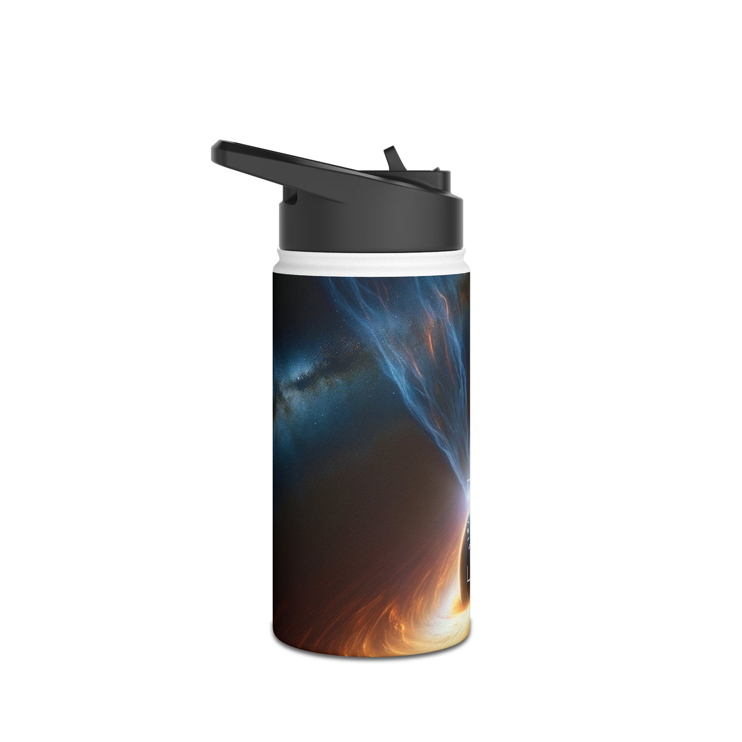 "Discs of Illumination: Black Hole Reverie" - Water Bottle