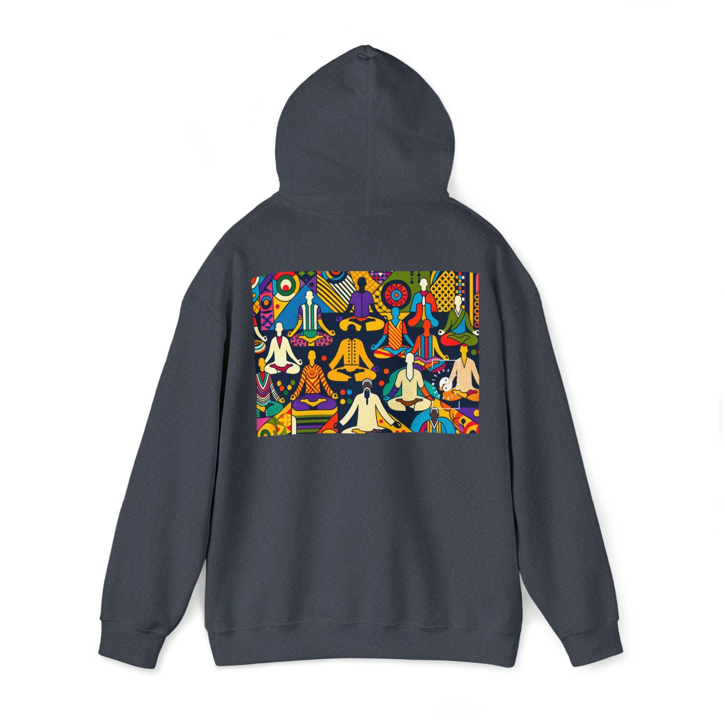 Vibrant Sadana: Prana in Nouveau Réalité - Hoodie