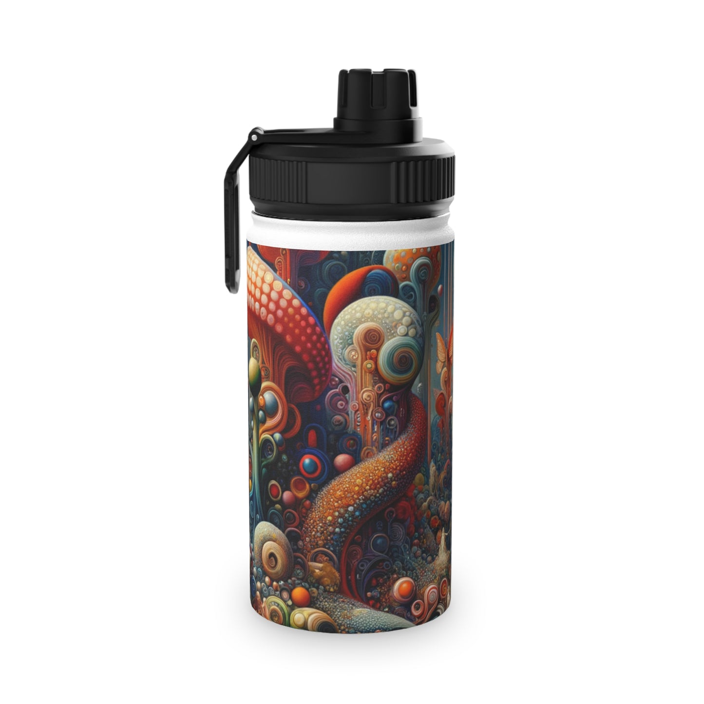 Kaleidoscopic Eden - Sports Water Bottle