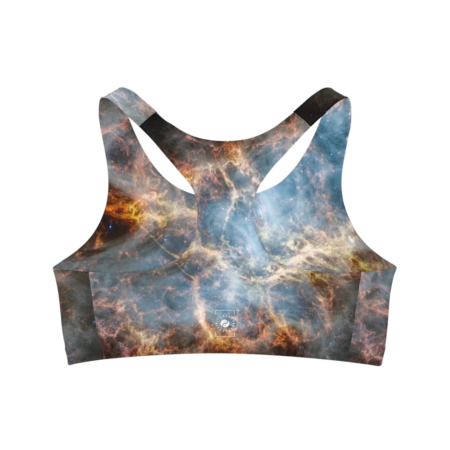 Crab Nebula (NIRCam and MIRI Image) - Seamless Sports Bra