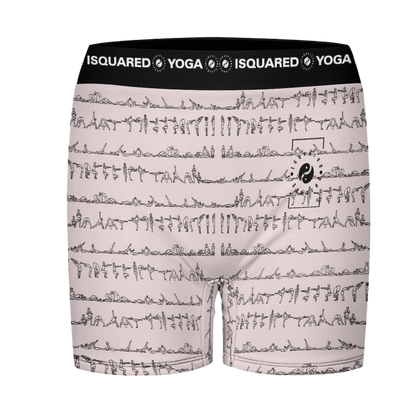 Bikram Pastel - iSquared Yoga Shorts