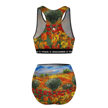 Hot Yoga Bikini Set